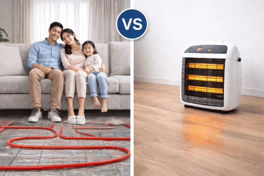 地暖比暖風機更省電？耗電與使用情境完整分析